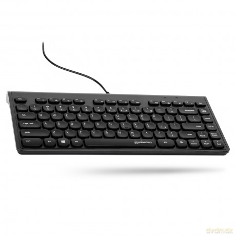 MANHATTAN Slim USB Mini-Tastatur 1.5m Ka