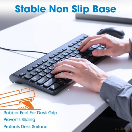 MANHATTAN Slim USB Mini-Tastatur 1.5m Ka