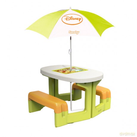 SMOBY Stolik z Parasolem Kubuś Puchatek