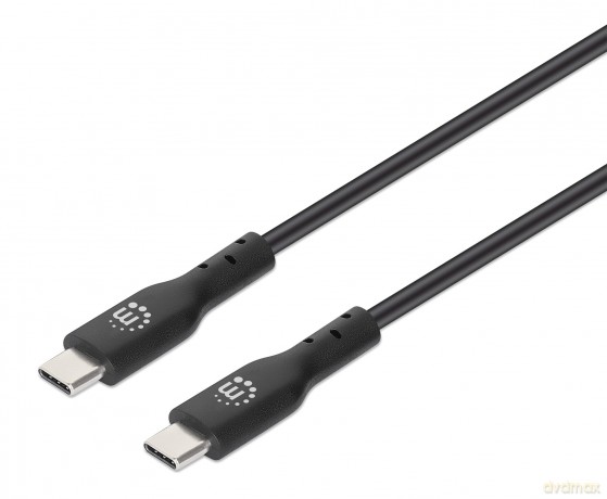 MANHATTAN USB 2.0 Typ C-Kabel C-Stecker/