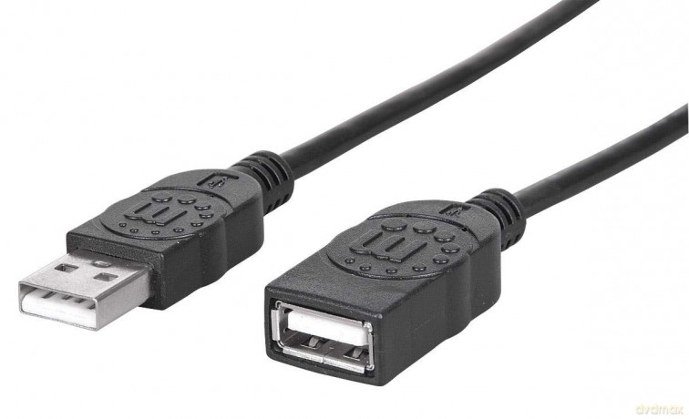 MANHATTAN USB 2.0 Verlngerungskabel 1m