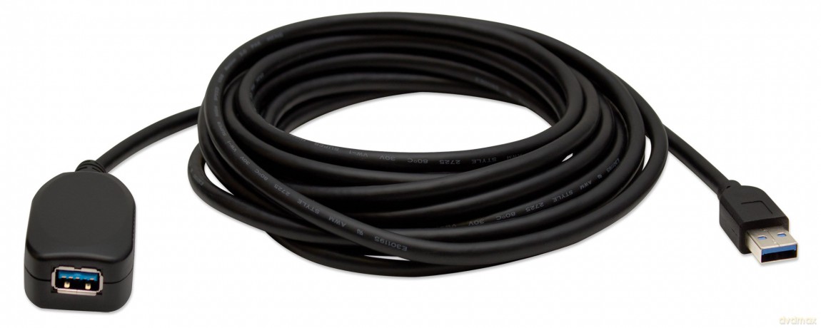 MANHATTAN USB Kabel A -> A St/Bu 5.00m