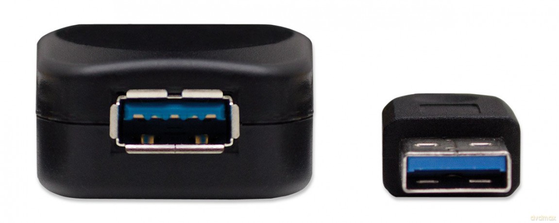 MANHATTAN USB Kabel A -> A St/Bu 5.00m