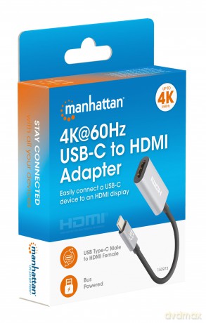 MANHATTAN USB-C auf HDMI-Adapter 4K 60Hz