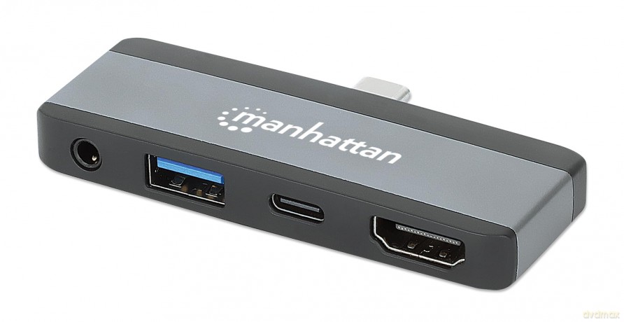 MANHATTAN USB-C PD auf HDMI 4-in-1 Mobil