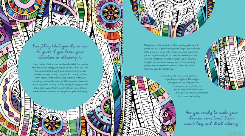 Manifestation Coloring Book [KSIĄŻKA]