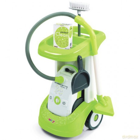 SMOBY Wózek do sprzątania z odkurzaczem