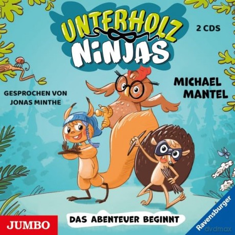 Minthe,Jonas/Mantel,Michael: Mantel-(2)Unterholz-Ninjas-Abenteuer [2CD]