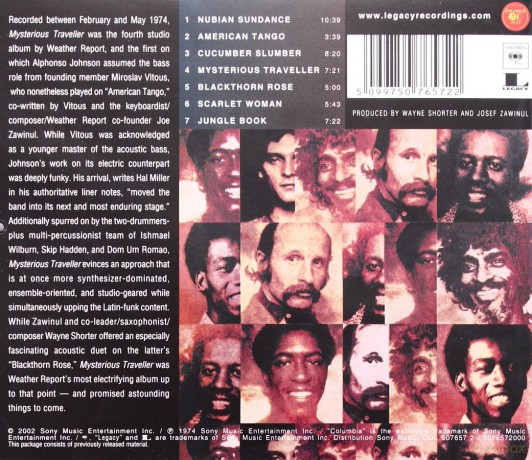 Weather Report: Mysterious Traveller [CD]