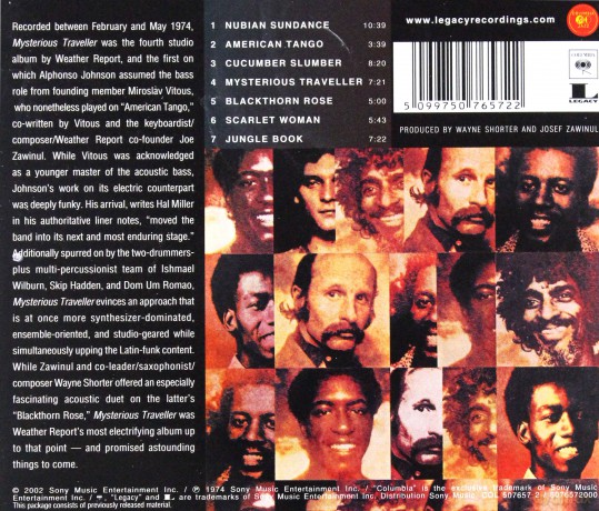 Weather Report: Mysterious Traveller [CD]