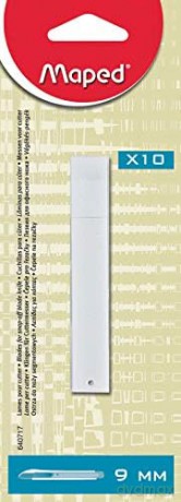 Maped: maped Cuttermesser-Klingen silber 9,0 mm