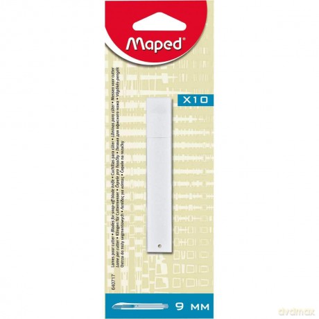 Maped: maped Cuttermesser-Klingen silber 9,0 mm