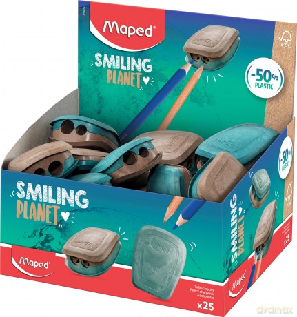 Maped: maped Spitzer doppelt Smiling Planet far