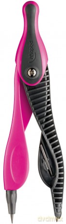 Maped: maped Zirkel KID´Z pink, grźn, blau, 1 S