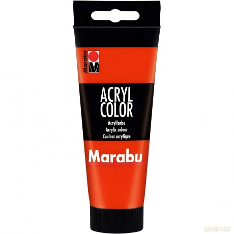 Marabu: Marabu Acrylfarbe kaminrot 100 ml