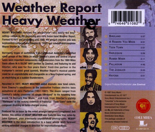 Weather Report: Heavy Weather [CD]