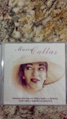 Maria Callas: Maria Callas Selections from Puccini's TOSCA, Verdi's LA TRAVIATA, Ve [CD]
