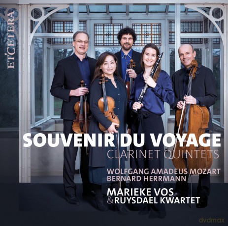 Marieke Vos: Marieke Vos/Ruysdael Quartet-Souvenir Du Voyage [CD]
