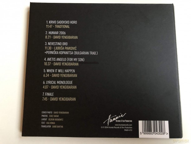 D.Yengibarian Trio/ Lukacs: Marige [CD]