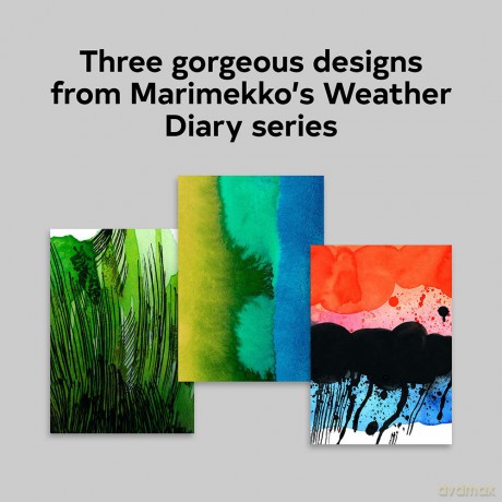 Marimekko Notebook Collection SaapaivakirjaWeather Diary [KSIĄŻKA]