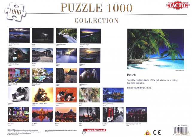 TACTIC 1000 El. Beach [PUZZLE]