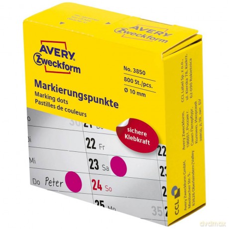 Markierungspunkte magenta