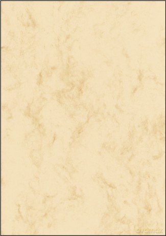 Marmor-Papier beige 90g 25 Bl.