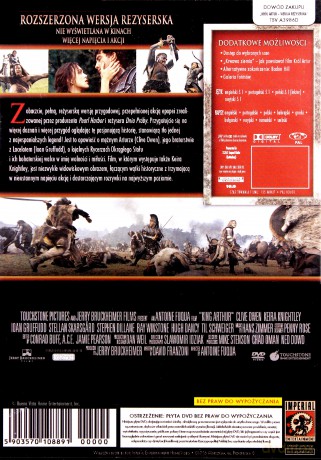 Król Artur wersja reżyserska [DVD]