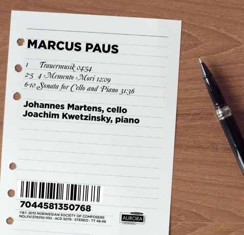Martens Johannes: Martens Johannes/J. Kwetzinsky-Paus Trauermusik 4 Memento M [CD]