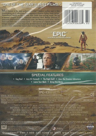 Martian [DVD]