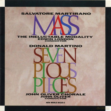 Martino: Seven Pious Pieces M-Martino Seven Pious Pieces M: Martino: Seven Pious Pieces M-Martino Seven Pious Pieces M [CD]