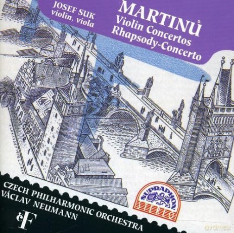Czech Po And Neumann And Suk: Martinu Violin Concertos [CD]