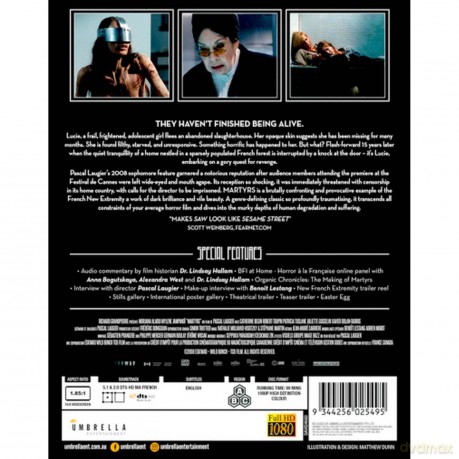 Martyrs (Beyond Genres #22) [Blu-Ray]