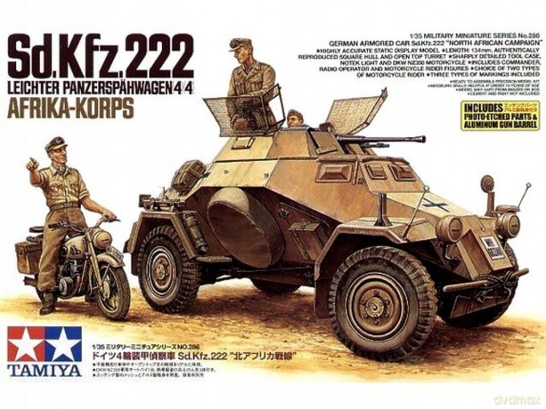 TAMIYA Sd.Kfz.222 North Africa