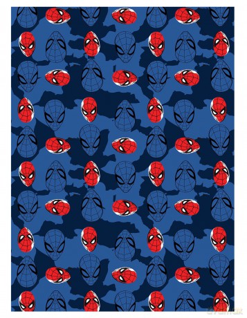 MARVEL - Flanel Blanket 110x150cm - Spid