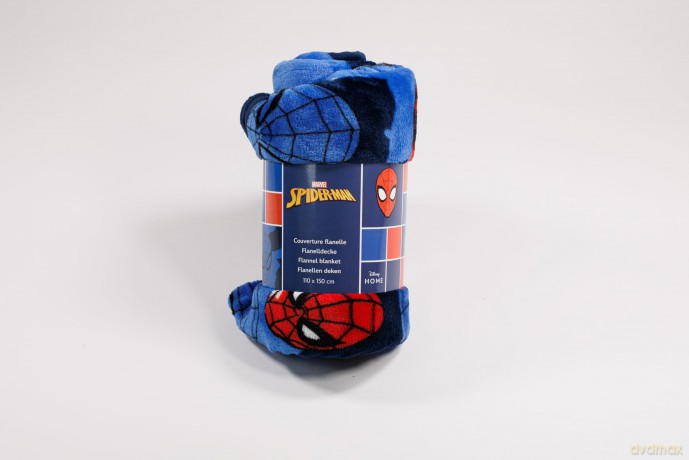 MARVEL - Flanel Blanket 110x150cm - Spid