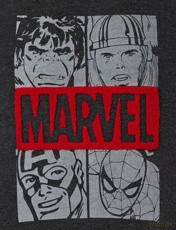 MARVEL - Logo - Cotton Hoodie (L)