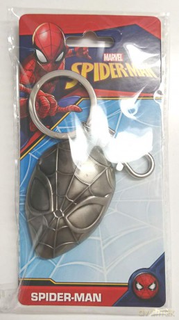 MARVEL - Spider-Man Head - Pewter Keycha