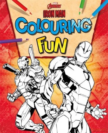 Marvel Avengers Iron Man Colouring Fun [KSIĄŻKA]