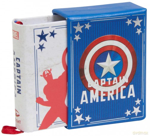 Marvel Comics Captain America Inspirational Quotes From the First Avenger [KSIĄŻKA]