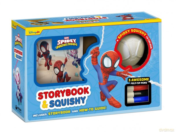 Marvel Spidey and his Amazing Friends Storybook Squishy [KSIĄŻKA]