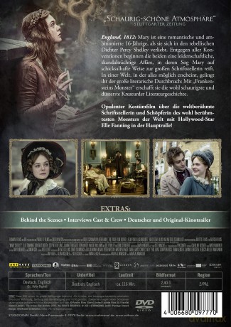 Mary Shelley-Die Frau,Die Frankenstein E [DVD]