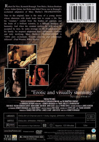 Mary Shelley's Frankenstein [DVD]