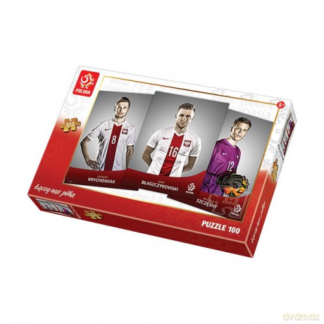 TREFL 100 El. Trzej przyjaciele z boiska [PUZZLE]