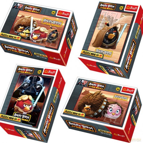 TREFL 54 El. Mini40 sztuk Angry Birds SW [PUZZLE]