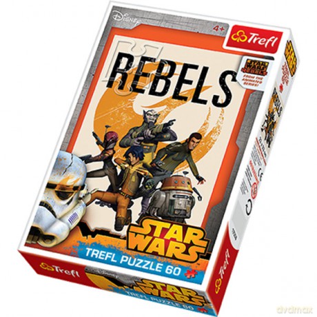 TREFL 60 el. Gwiezdne Wojny Rebelianci (Star Wars) [PUZZLE]