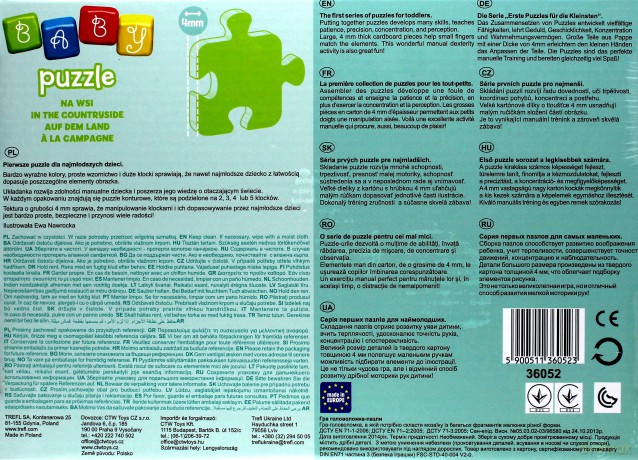 TREFL Baby Classic, Na wsi [PUZZLE]