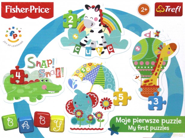 TREFL Baby Classic, Rainbow Forest [PUZZLE]