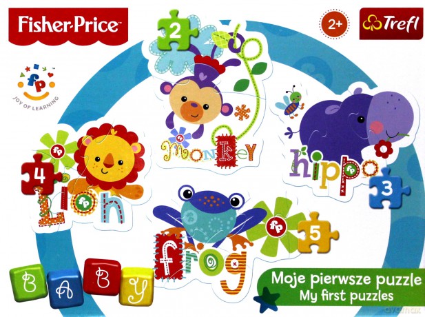 TREFL Baby Classic, Rainbow Forest [PUZZLE]