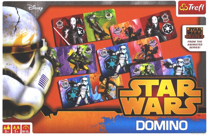 TREFL Domino Gwiezdne Wojny Rebelianci (Star Wars) [GRA]